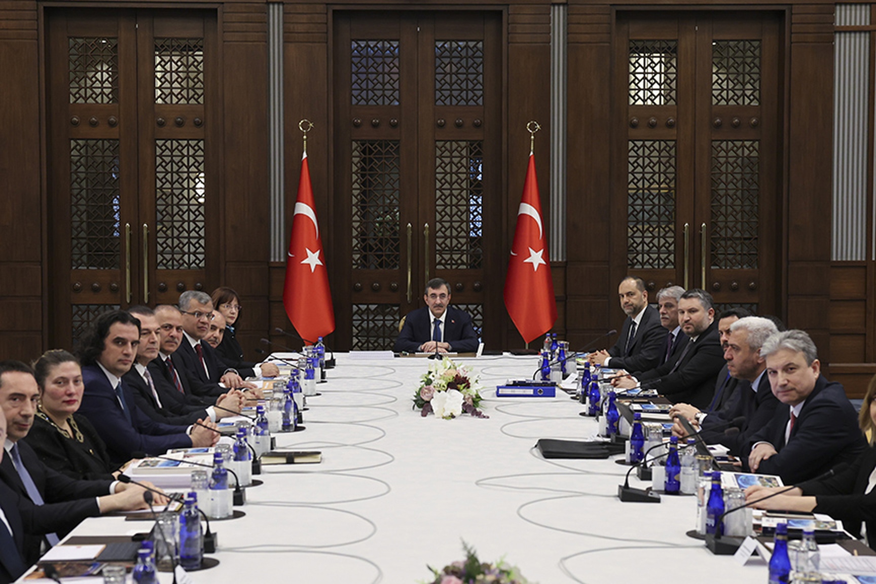 TÜRKİYE COĞRAFİ BİLGİ SİSTEMİ KURULU’NUN 7. OLAĞAN TOPLANTISI CUMHURBAŞKANLIĞI KÜLLİYESİNDE YAPILDI