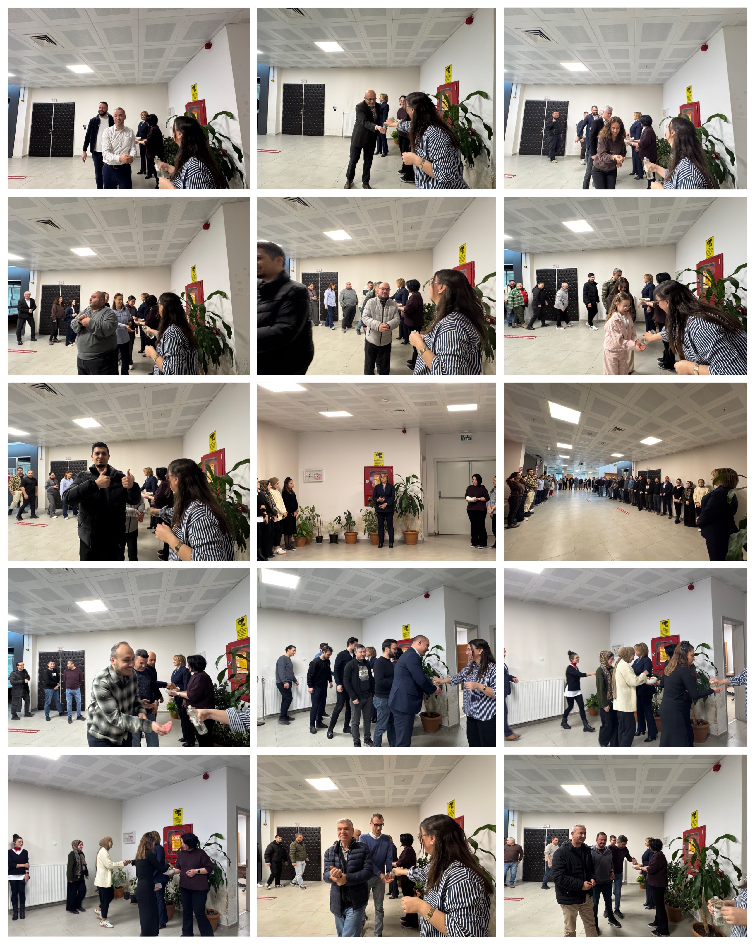 Edirne Çevre, Şehircilik ve İklim Değişikliği İl Müdürümüz Sayın Ayşe SARI, kurum personelimizle bir araya gelerek bayramlarını kutladı