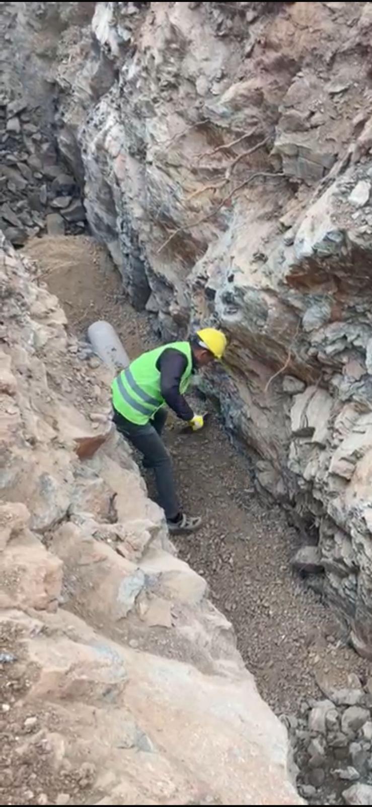 Kırsal konutlarda altyapı çalışmaları tüm hızıyla devam etmektedir