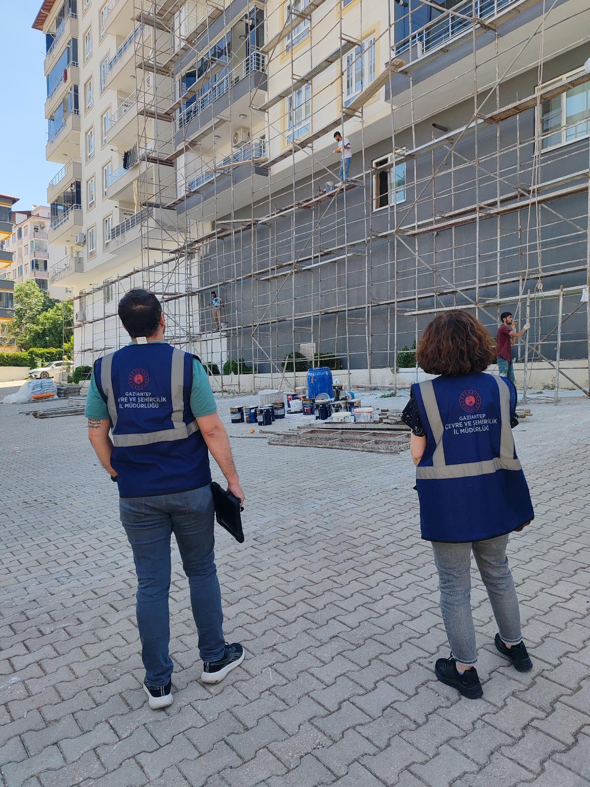 Sınav saatlerinde, Çevresel Gürültü Kontrol Yönetmeliği kapsamında denetimler yapılmıştır.