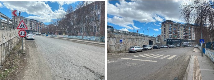 PG 1.2.4 OKUL, HASTANE, ALIŞVERİŞ MERKEZİ GİBİ YAYALARIN YOĞUN OLARAK BULUNDUĞU, TRAFİK AKIMININ YAYALARA RİSK OLUŞTURDUĞU YERLERDE VE BU YERLERİN ÇEVRESİNDE HIZ SINIRININ 30 KM/S OLARAK TESPİT EDİLEN YERLER