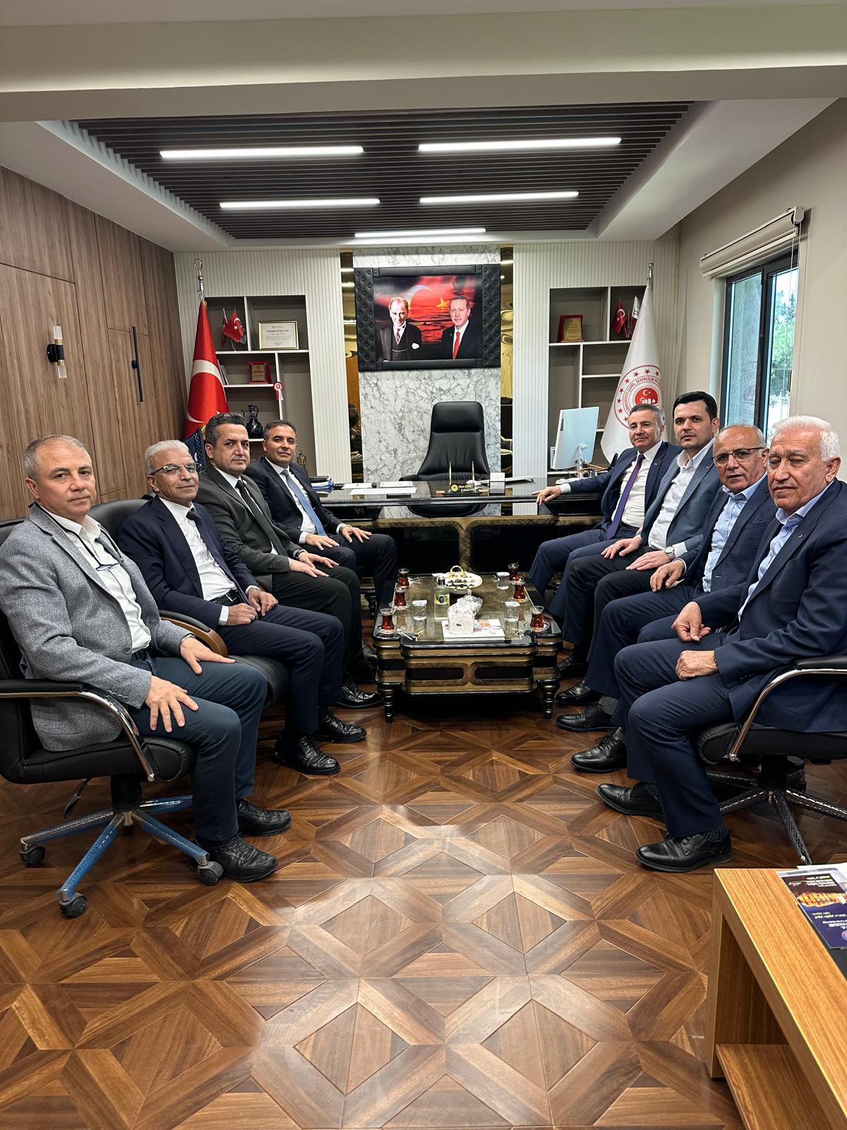 Gaziantep İl Müdürü ve Ekibinden Ziyaret