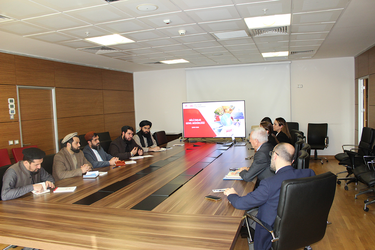 Afganistan Yetkili Heyeti İle Hazine Taşınmazlarının Yönetimine İlişkin Olarak Bilgilendirme ve Tanıtım  Toplantısı Düzenlenmiştir.
