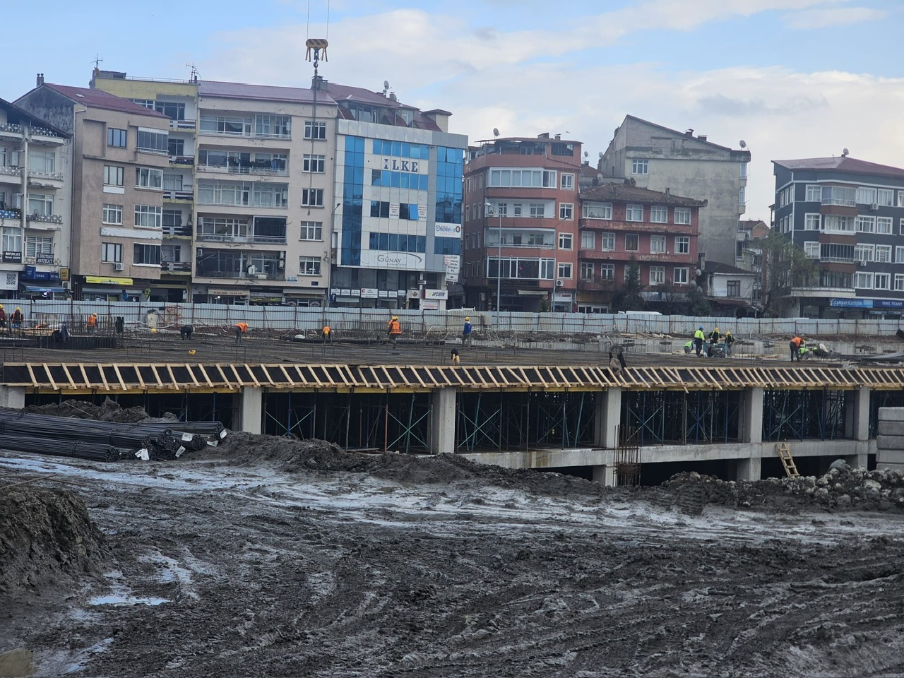 Ordu Millet Bahçesinde Çalışmalar Hızla Sürüyor