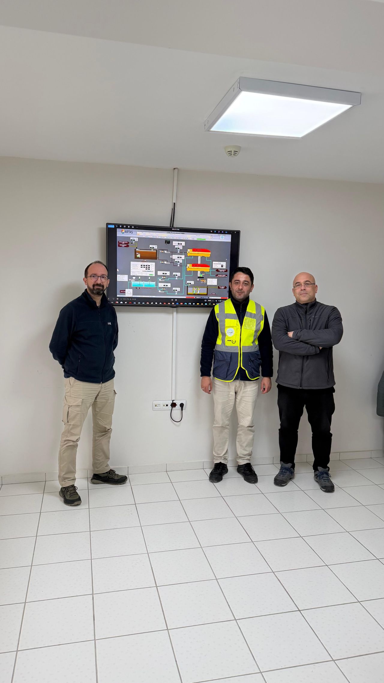 Kayseri Develi İleri Biyolojik Atıksu Arıtma Tesisi’ne teknik ziyaret gerçekleştirilmiştir.