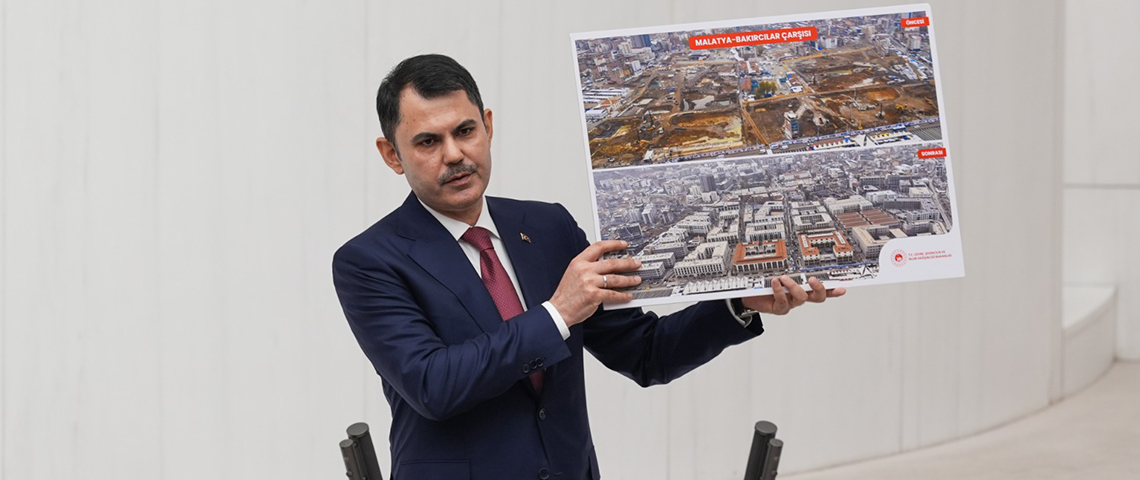 BAKAN KURUM, TBMM GENEL KURULU’NDA MİLLETVEKİLLERİNE HİTAP ETTİ