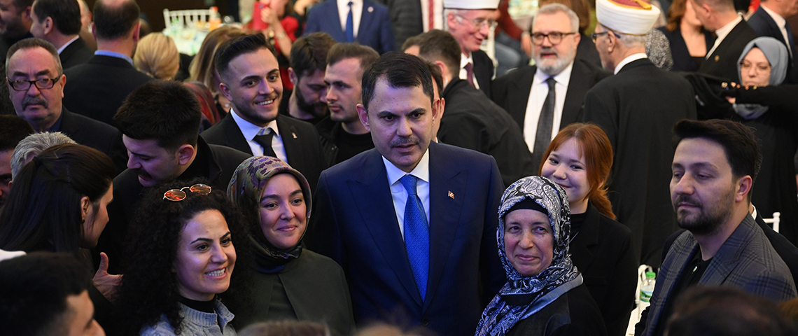 BAKAN KURUM, EDİRNE’DE İFTARA KATILDI