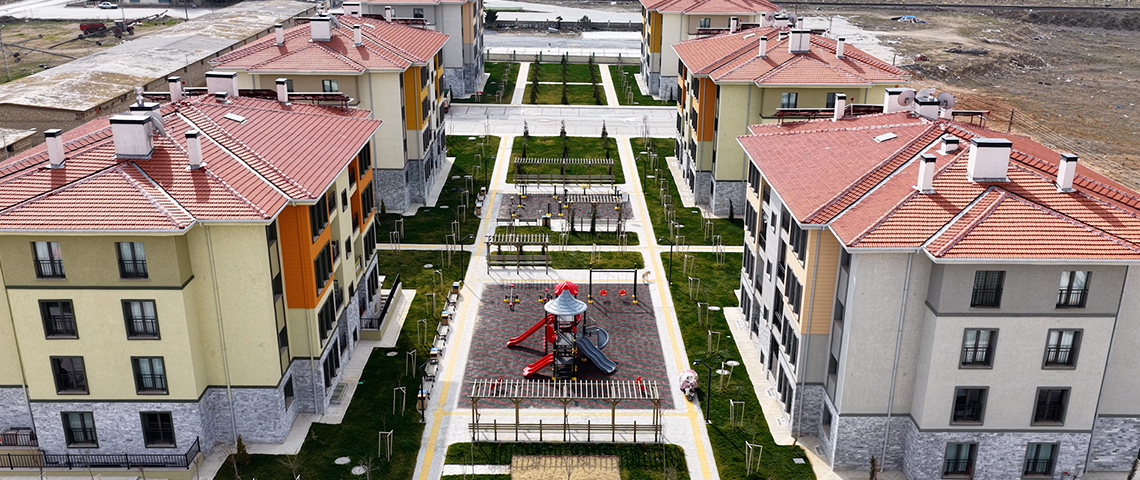 KONYA’DAKİ SOSYAL KONUTLARDA İLK BAYRAM HEYECANI