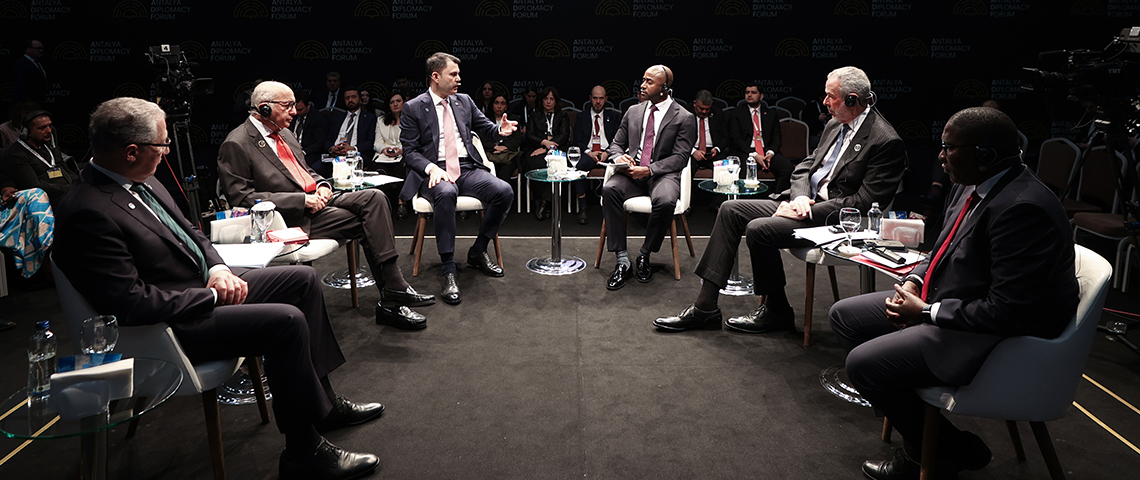 BAKAN KURUM, ANTALYA DİPLOMASİ FORUMU’NDA KONUŞTU