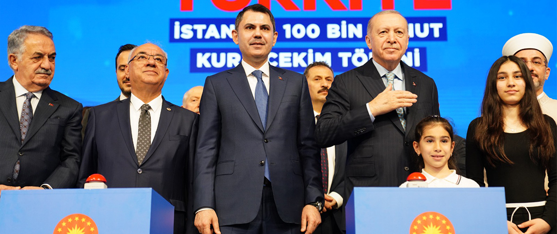 “İSTANBUL’DA ŞU ANA KADAR YAPILAN EN BÜYÜK KONUT HAMLESİNİ BAŞLATIYORUZ”