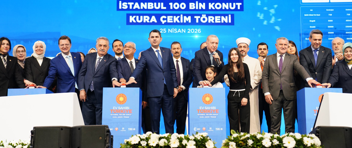 CUMHURBAŞKANI ERDOĞAN: TOKİ İLE BUGÜNE KADAR 1 MİLYON 762 BİN SOSYAL KONUTU MİLLETİMİZE SUNDUK