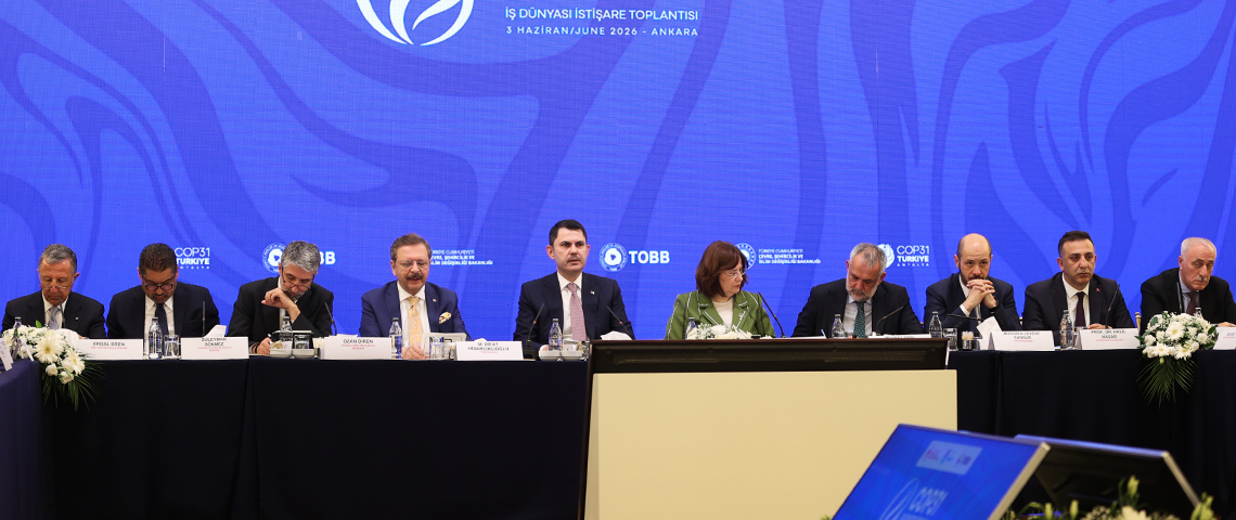 BAKAN KURUM TOBB’DA COP31 İŞ DÜNYASI FORUMU’NA KATILDI