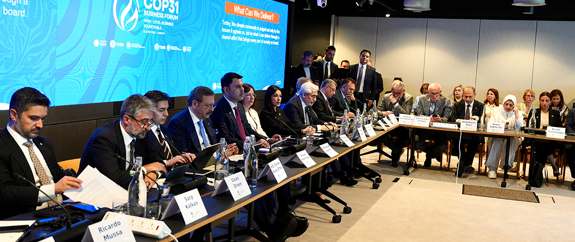 BAKAN KURUM, LONDRA’DA COP31 İŞ DÜNYASI FORUMU’NDA KONUŞTU