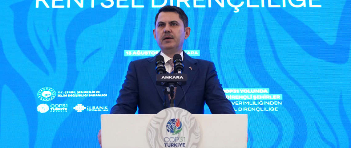 Türkiye Sets Out Climate Resilient Urban Strategy Ahead of COP31